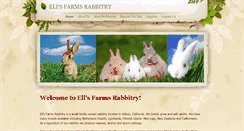 Desktop Screenshot of elisrabbits.com